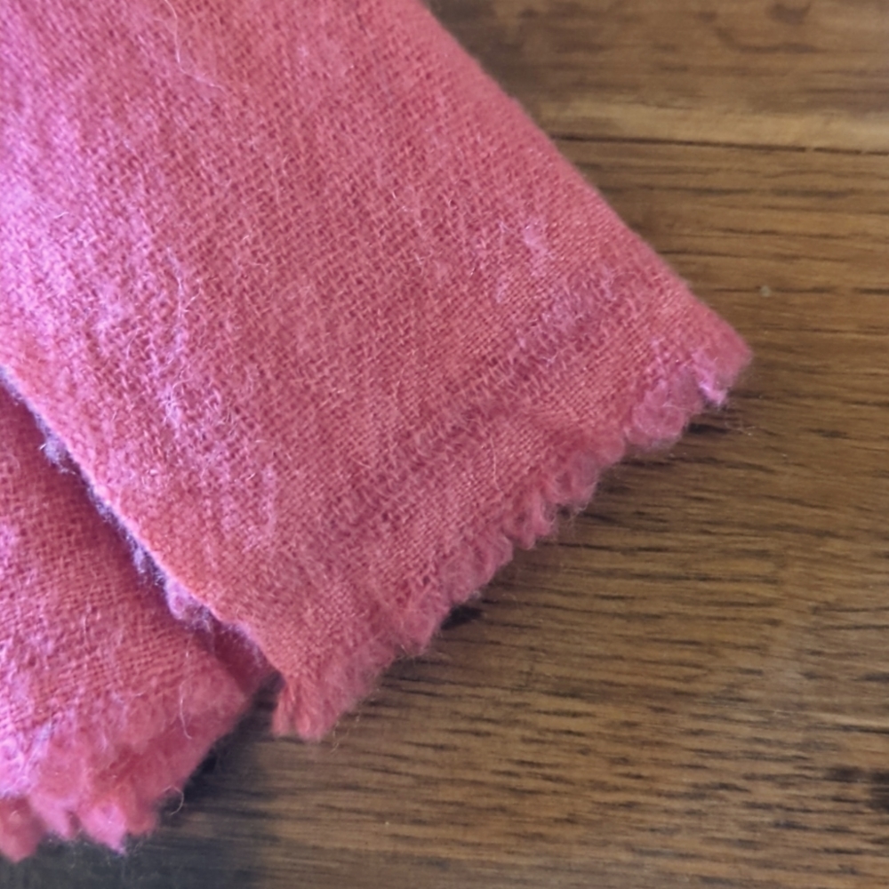 So Soft Woven Wool Scarf.
